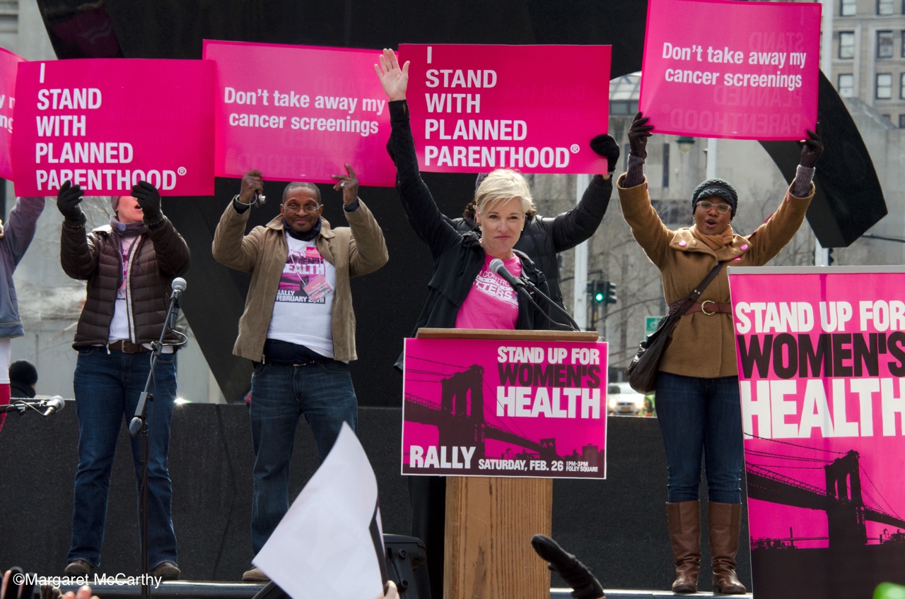 Rally for Women's Health to Save Planed Parenthood