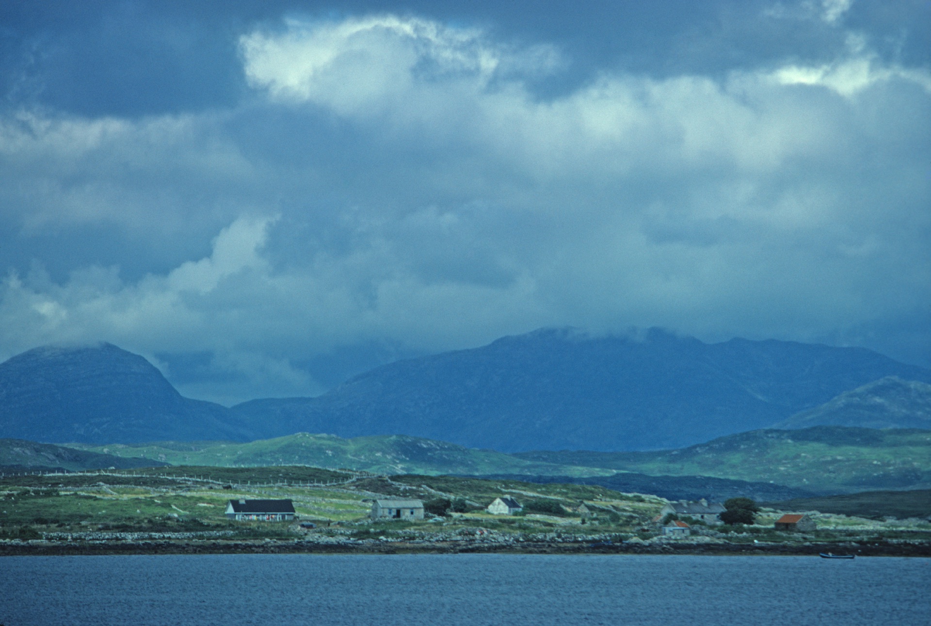 Landscape from Across Roundston Harbor, Co.Galway