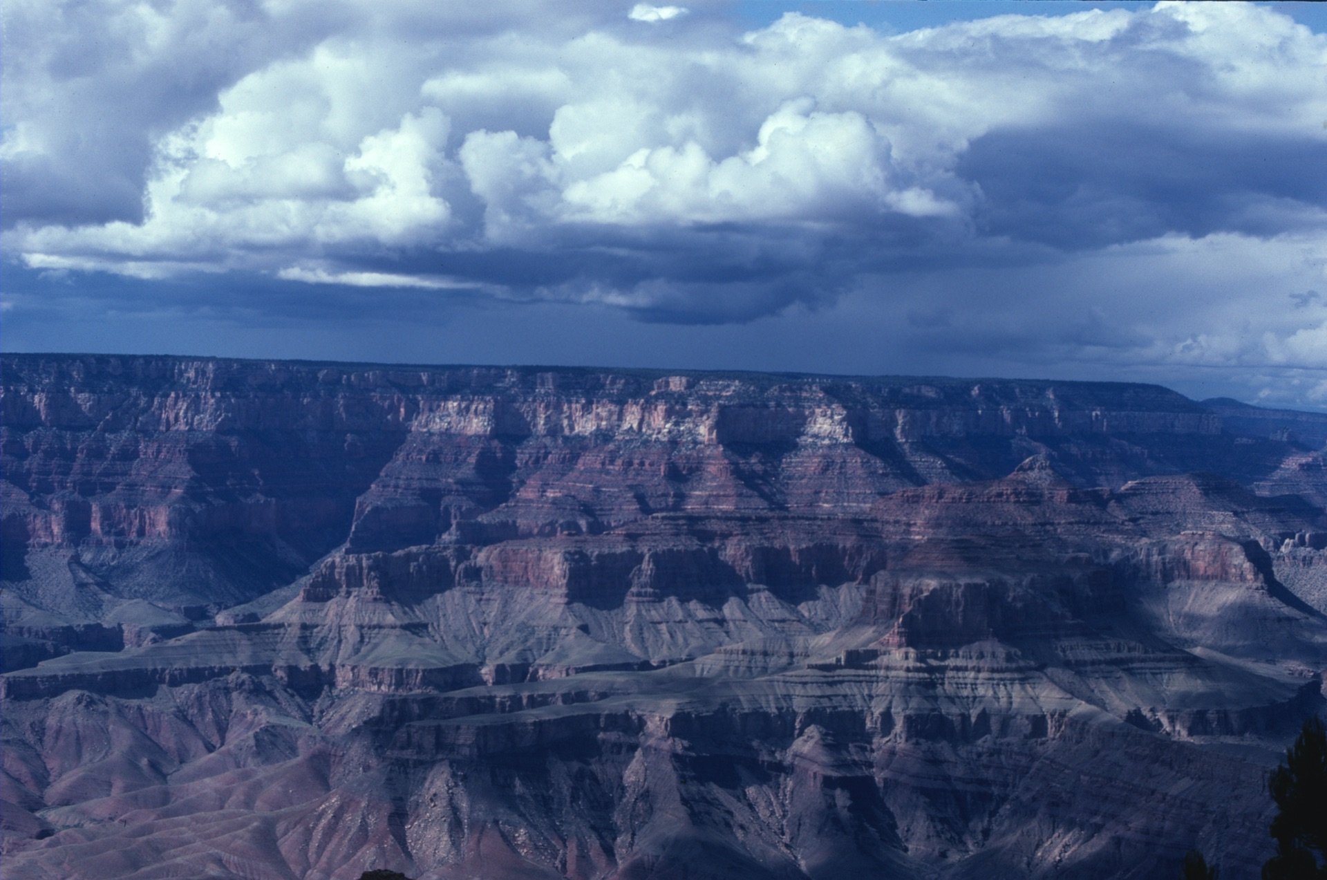 Low Hanging Clouds over Lipan Point