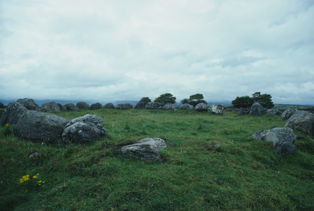 Stone Burial Circle at Carrowmore, Ireland