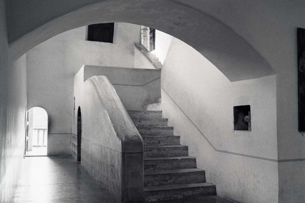 Monastery Stairway, Mexico 